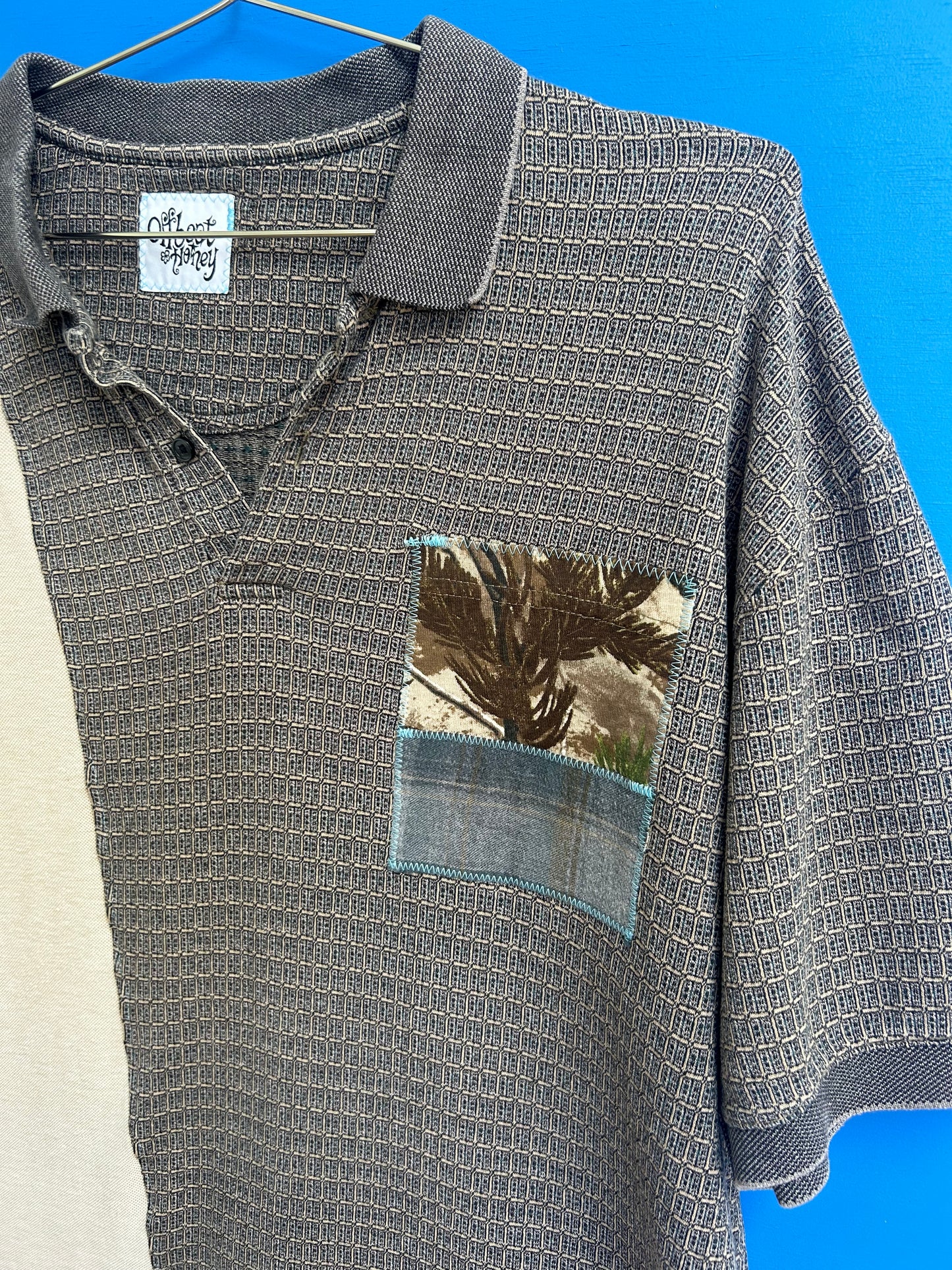 hints of blue polo