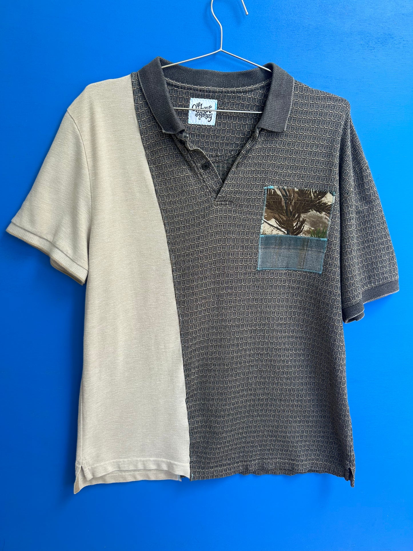 hints of blue polo