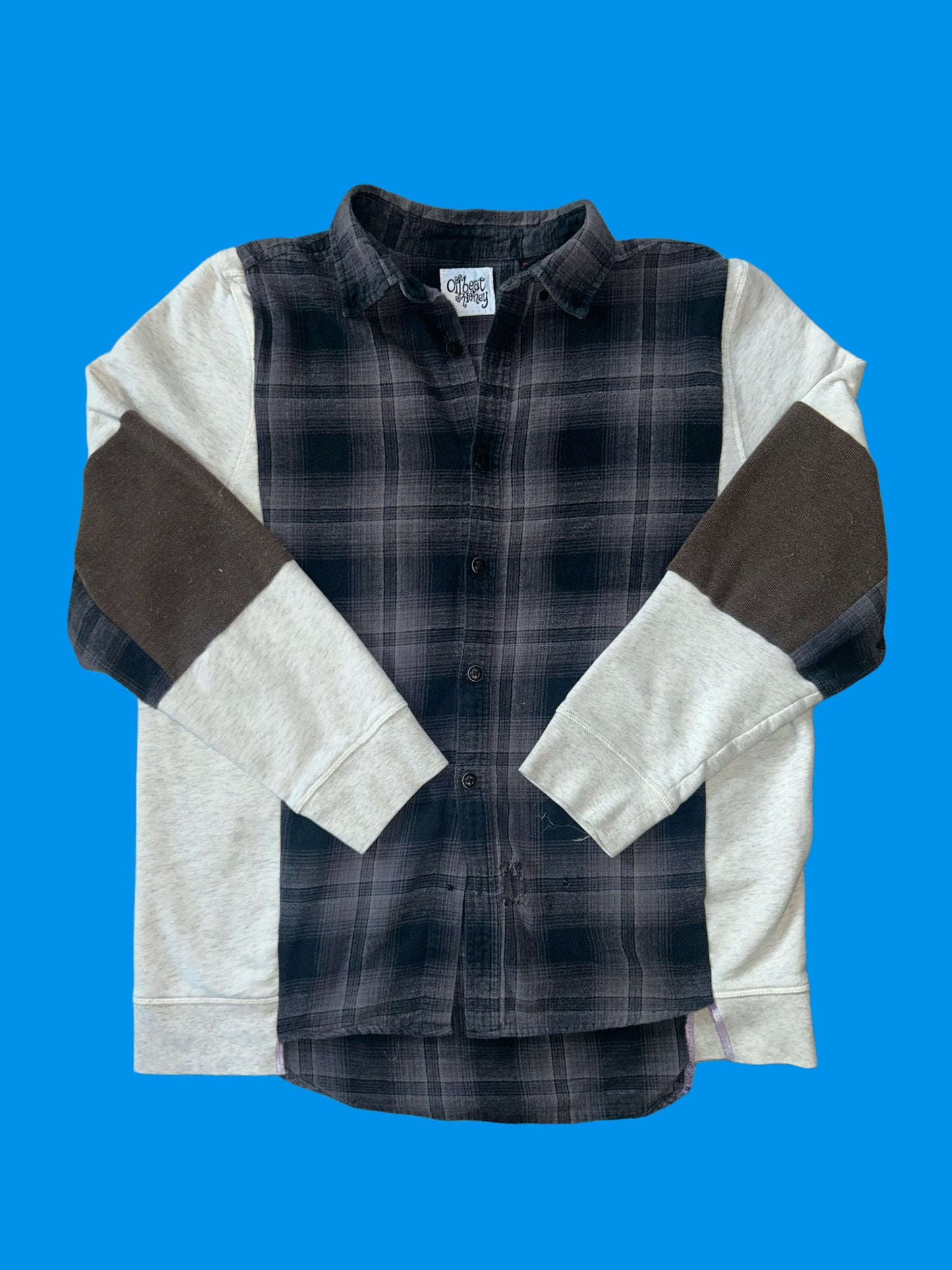 flannel x sweatshirt