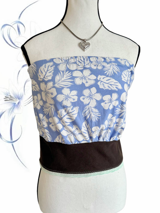 hibiscus tube top