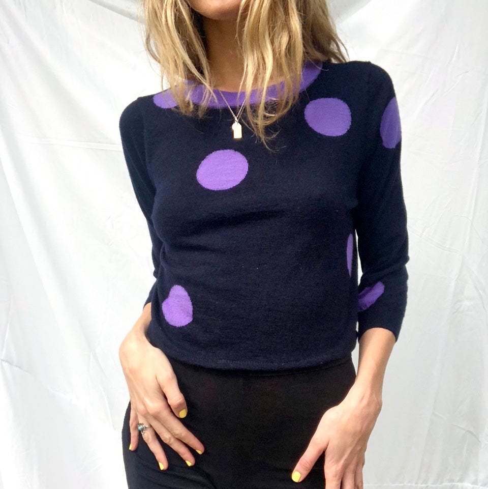 mod cropped sweater