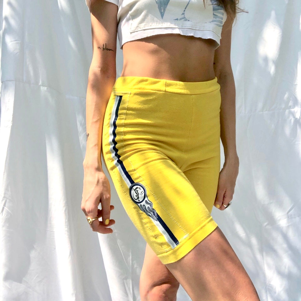 gecko hawaii biker shorts