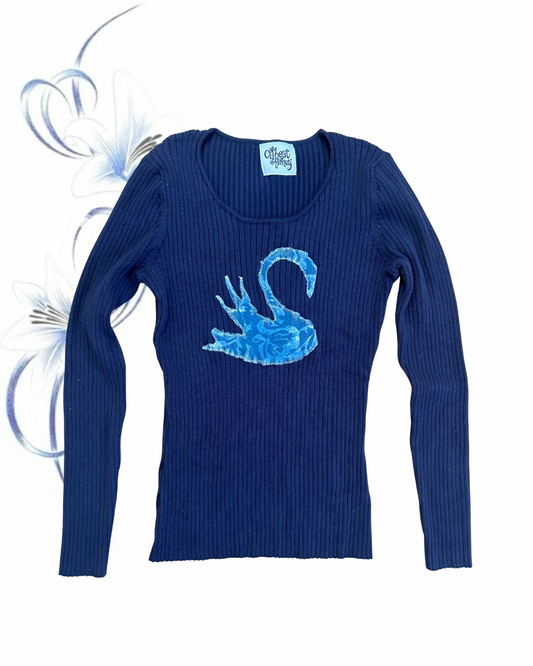 navy swan