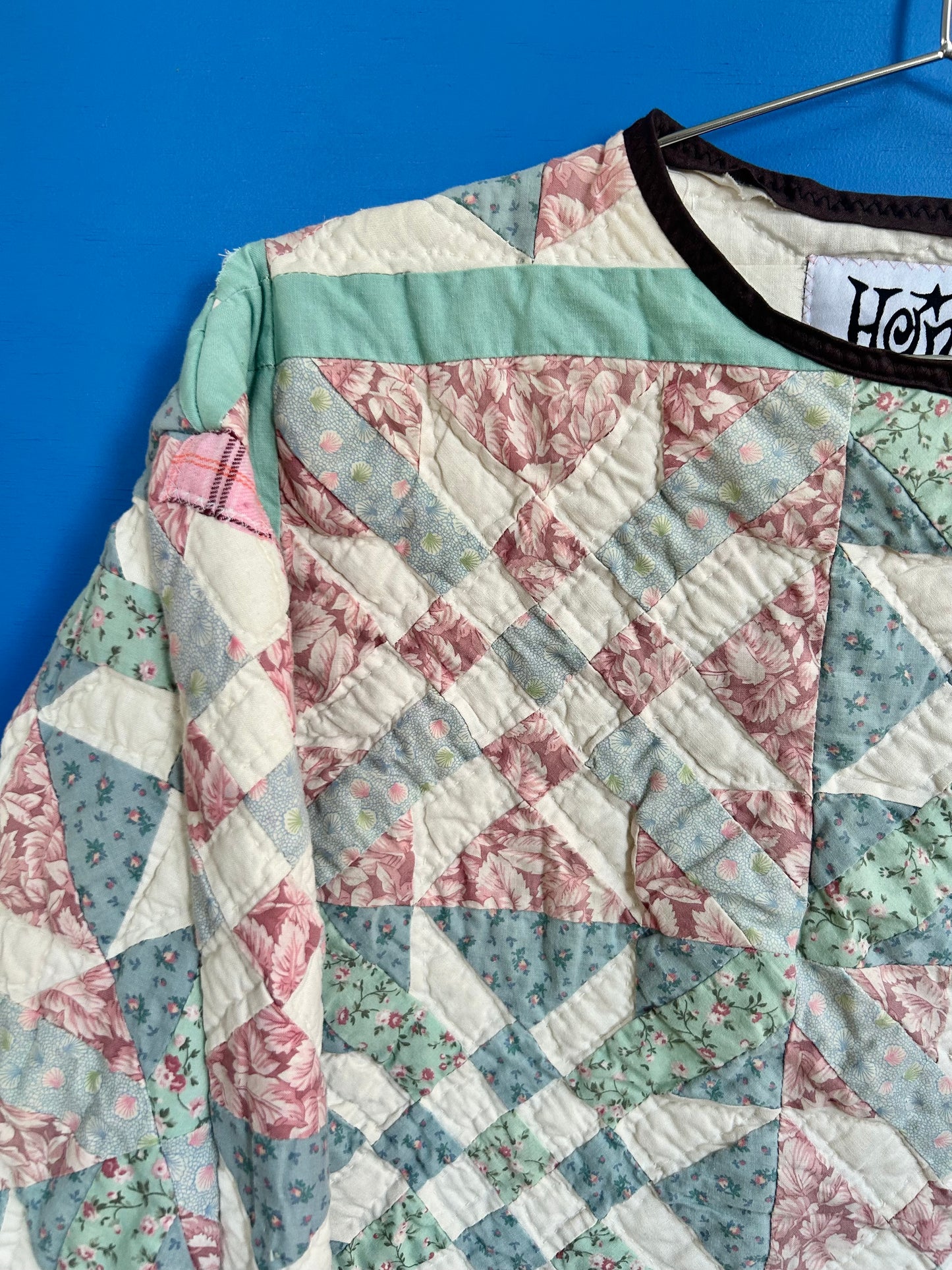 pastel blanket sweater