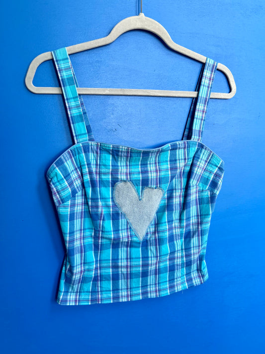 denim heart