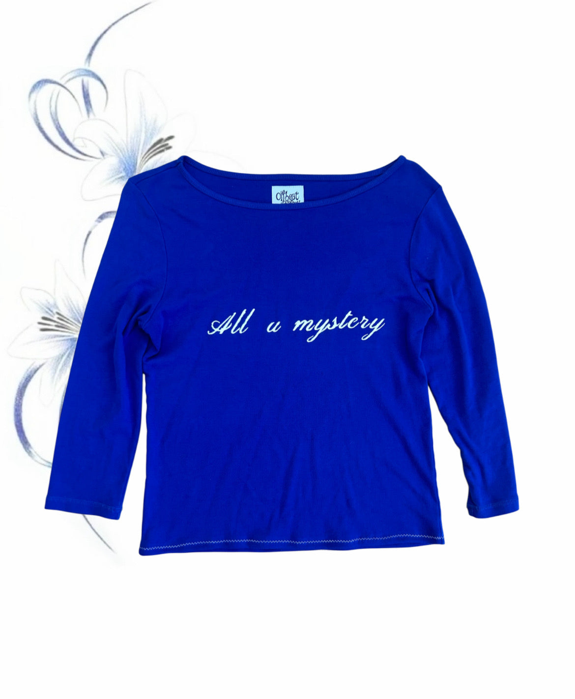 mystery in royal blue