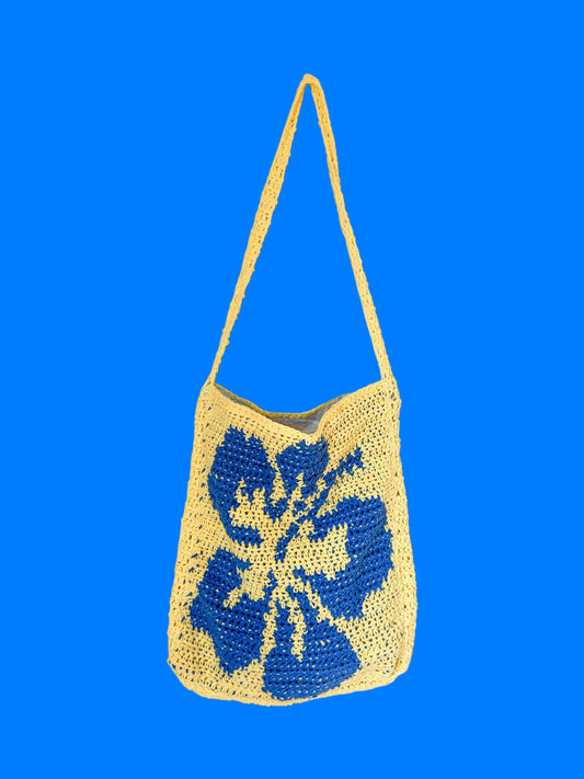 Yellow Hibiscus Bag