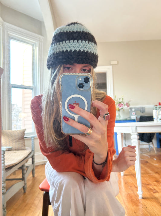 Naomi Crochet Beanie Hat