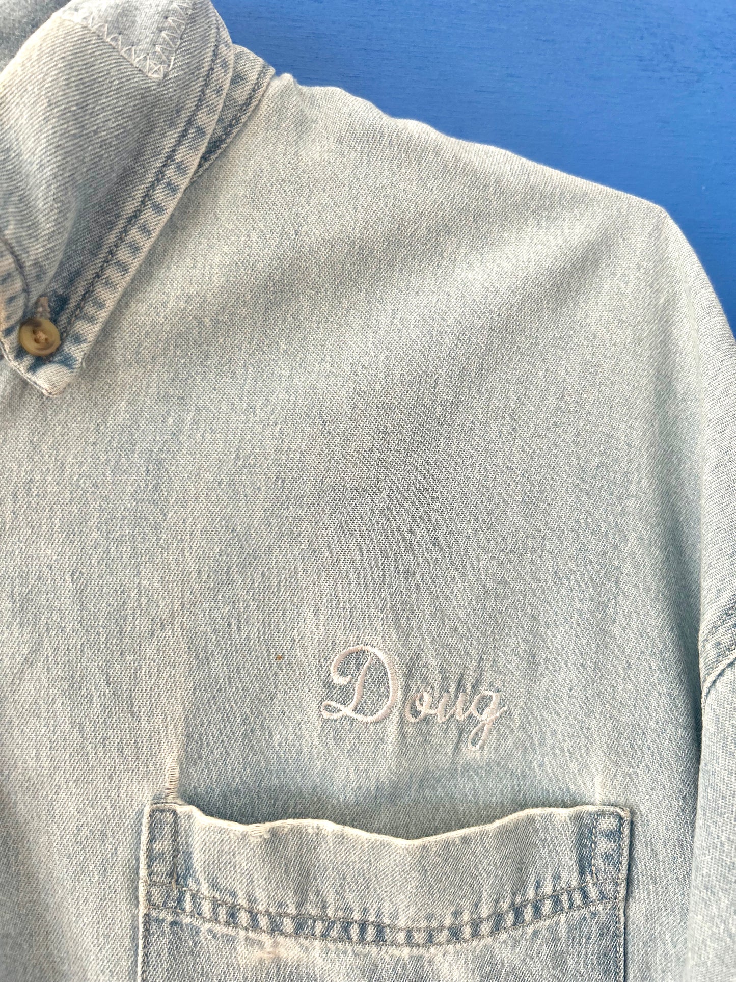 Denim Doug Button Up