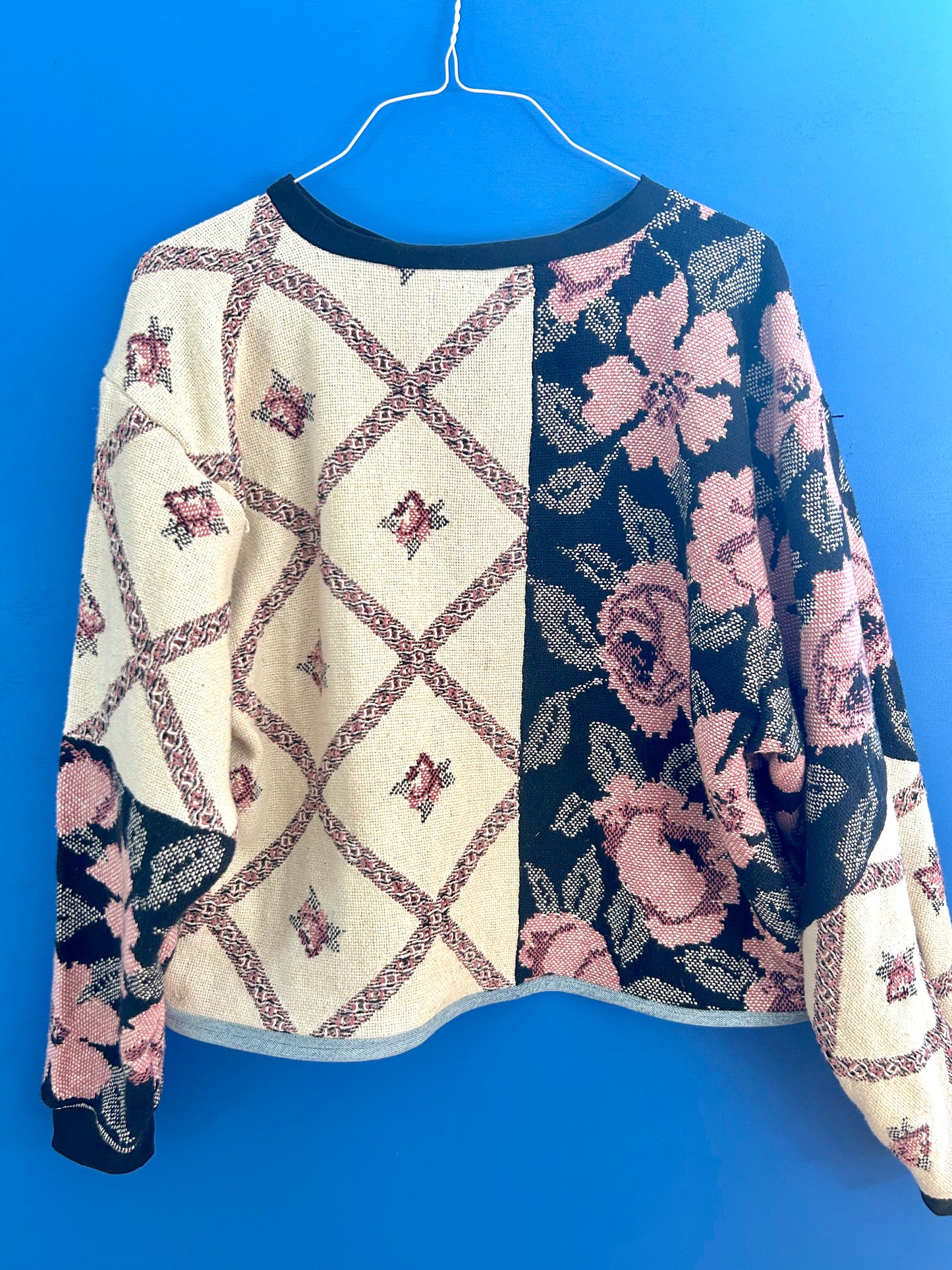 Rose Blanket Sweater