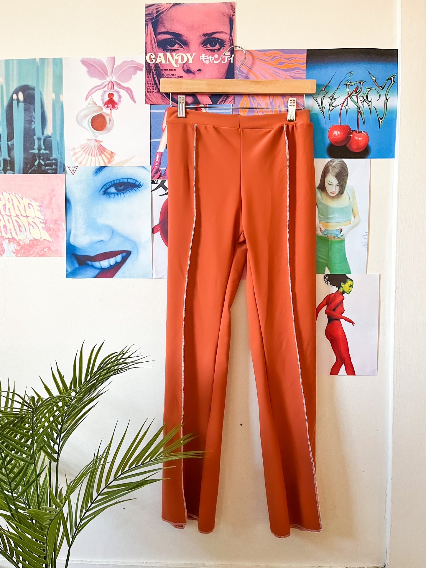 Apricot Spice Girl Flares