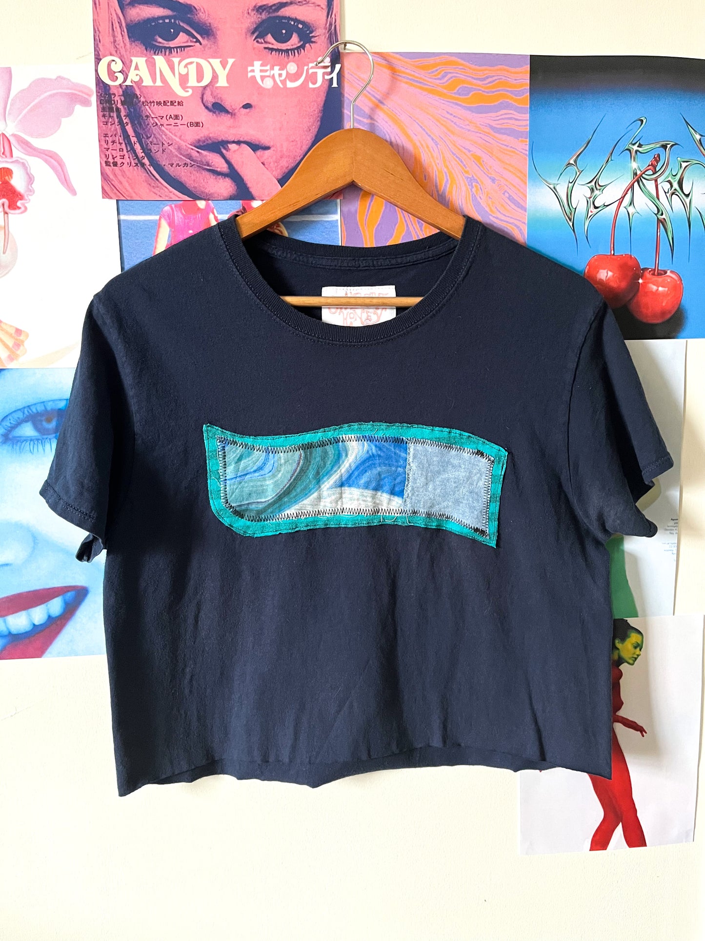 Wavy Blue Tee